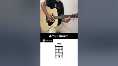 How To Play The Am9 Chord On Guitar Guvna Guitars Youtube