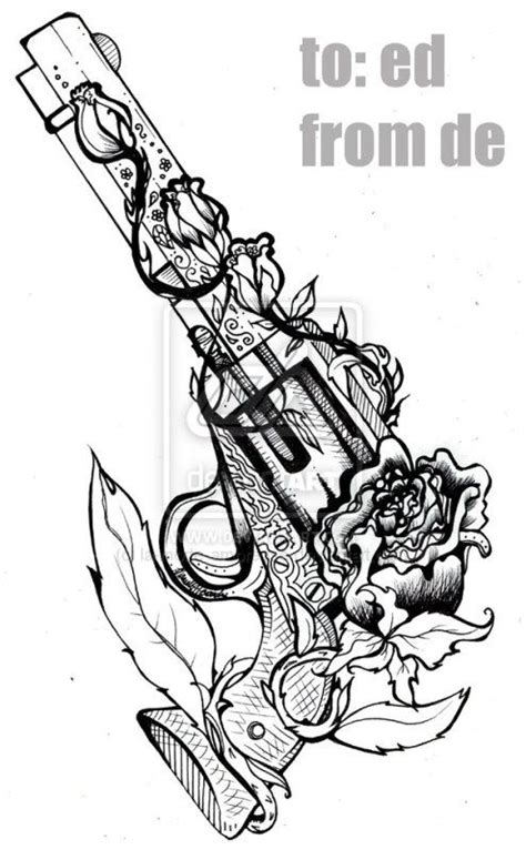 Mejores 38 Imágenes De Revolver Tattoo En Pinterest Armas Ideas De