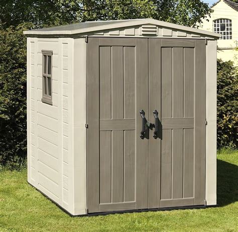 New Keter Factor Outdoor Plastic Garden Storage Shed 6 X 6 Feet