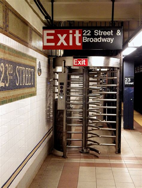 The 23rd Street Station On The Broadway Line Subway Nyc New York
