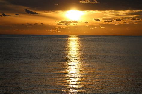 Hd Wallpaper Sunlight Sea Sunset Water Australia Nature