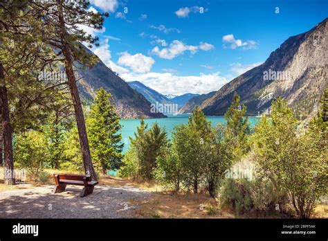 Seton Lake Reservoir Bchydro British Columbia Canada Stock Photo Alamy
