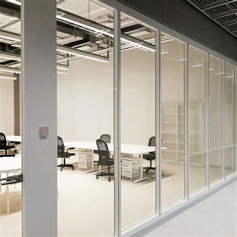 China Shaneok Interior Glass Office Partition China Partition Glass Wall