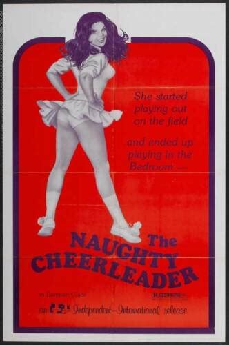 The Naughty Cheerleader Movie Poster 27x40 Barbi Benton Jeff Cooper