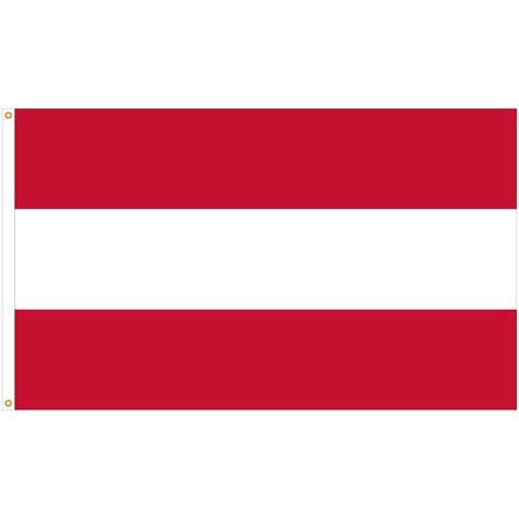 3 X 5 Og Red White Og Red Horizontal 3 Stripe Nylon Flag