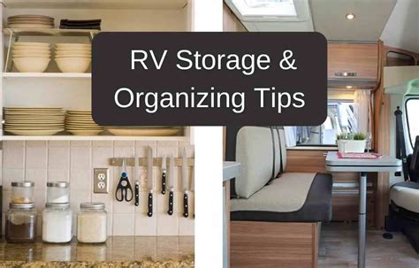 Best Rv Storage Ideas For Space Saving And Organization Outdoor Miles