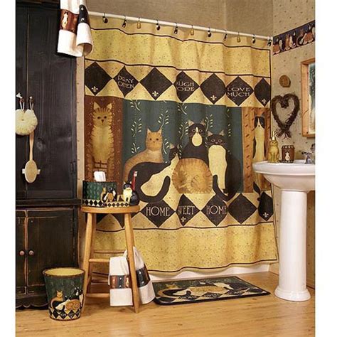 Country Cats By Linda Spivey Shower Curtain At Hayneedle