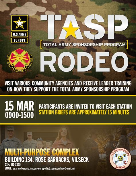 Total Army Sponsorship Program Army Military