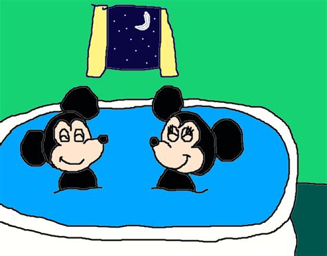 Mickey And Minnies Romantic Night Bath By Mikejeddynsgamer89 On Deviantart