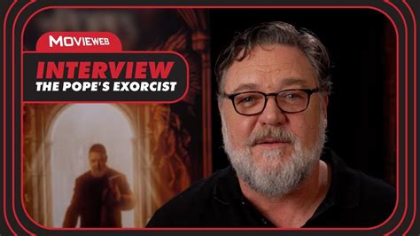 The Pope S Exorcist Russell Crowe Interview Youtube
