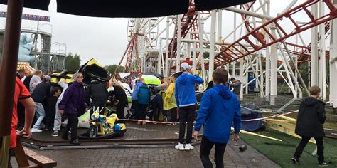 Rollercoaster Accident At Mandds Theme Park In Motherwell Scotland