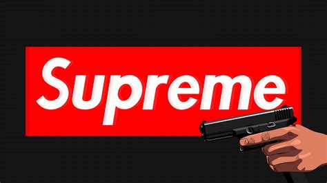 100 Supreme Logo Hintergrund