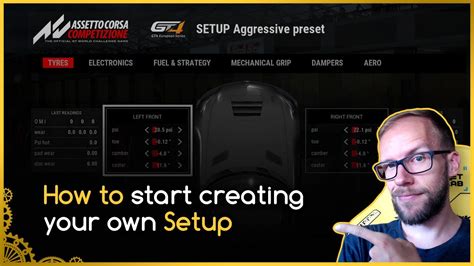 How To Start Creating Your Own Setup In Assetto Corsa Competizione