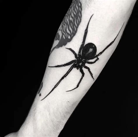 Explore The Best Black Widow Spider Tattoo Styles How Tattoos