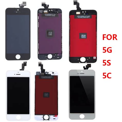 Top AAA LCD Display For Iphone 5 5c 5s SE LCD Touch Screen Complet