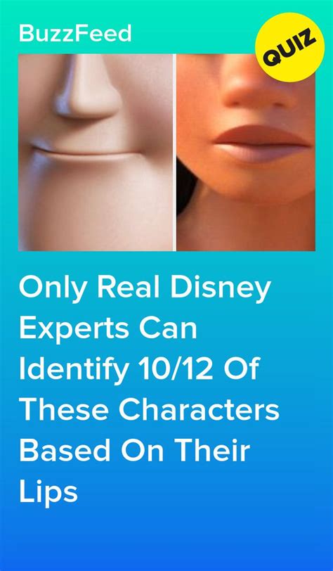 Can You Identify The Disney Character By Just Their Lips Quizzes For