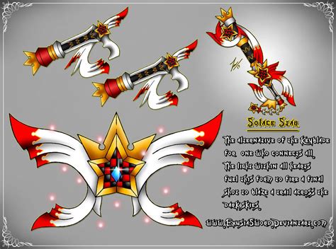 Solace Star Final Keyblade Transformation 2017 By Exusiasword On