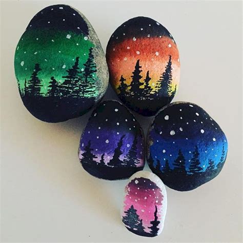 67 Beauty And Cute Rock Painting Ideas With Images Painted Rocks