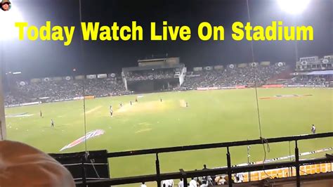 How To Watch Ipl Live Match Today Watch Live On Stadium Youtube
