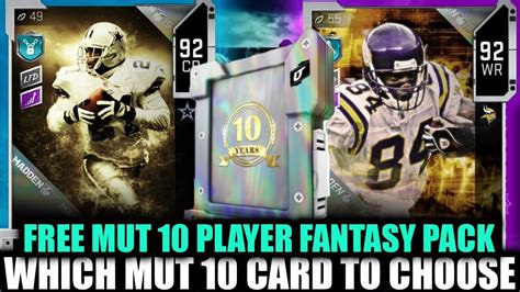 The Best Free Mut 10 Player To Pick Which Mut 10 Player To Choose