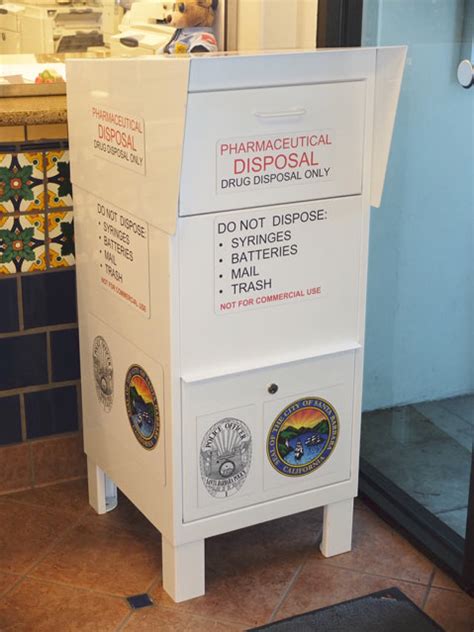 Drug Disposal Box Placed At Police Department