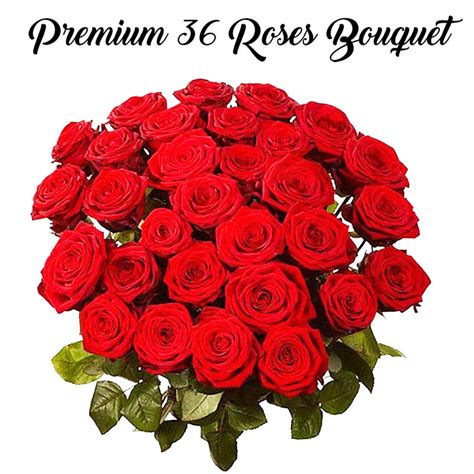 Order 36 Red Roses Bouquet At 450 Valentines Day Ts