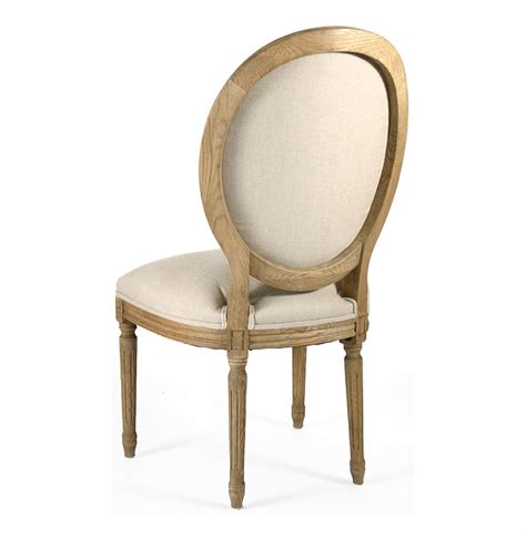 See more ideas about dining table, oval table dining, dining room furniture sets. Madeleine French Country Natural Linen Oval Back Dining Chair