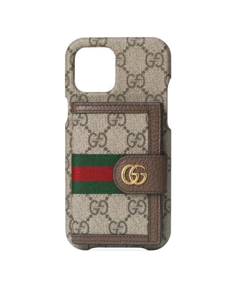 Gucci Online Exclusive Ophidia Case For Iphone 12 Pro Max In Natural Lyst