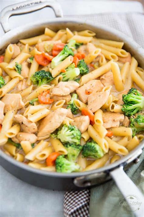Allrecipes has more than 890 trusted noodle recipes complete with ratings, reviews and cooking tips. One-Pot Creamy Chicken Pasta • The Healthy Foodie