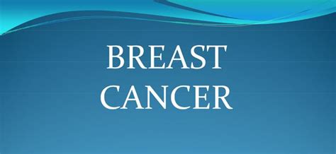 Breast Cancer Timberland Medical Centre