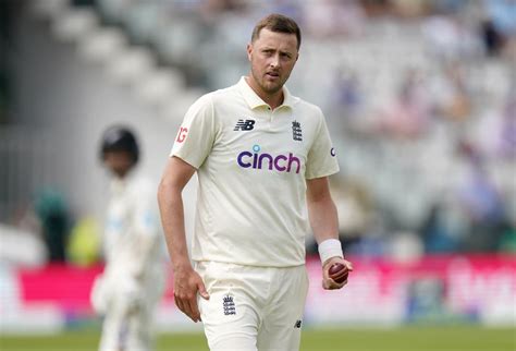 This was within the 87th over of india's defiant second innings in. England's Ollie Robinson praised for resilience after ...