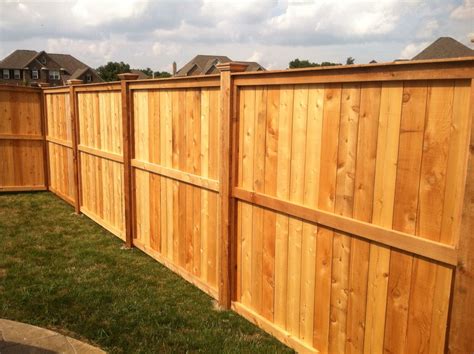 Wood Privacy Fence Construction Details Woodworking