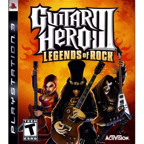 Guitar Hero Iii Legends Of Rock Playstation 3 Game Only Walmart