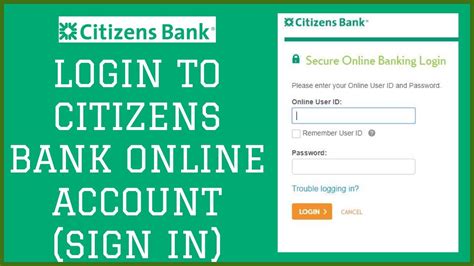 How to Login Citizens Bank Online Banking Account? Citizens Bank Login gambar png