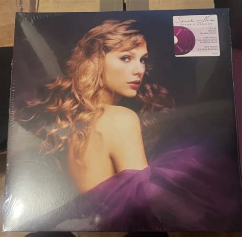 Taylor Swift Speak Now Taylors Version 3 Lp Vinyle Marbré Orchidée
