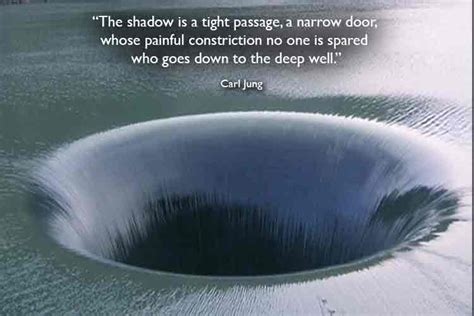 Carl Jung The Shadow Is A Tight Passage A Narrow Door Jung