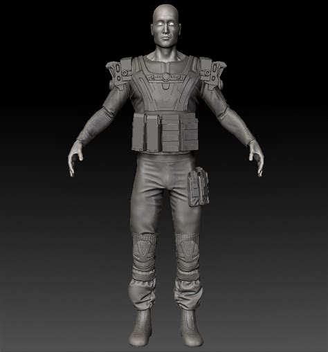 Game Res Future Urban Soldier Based On Concept By Stefan Celic