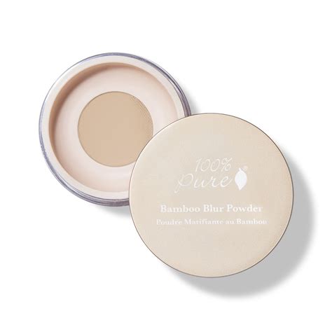 100 Pure Bamboo Blur Powder Radiantly Nourished