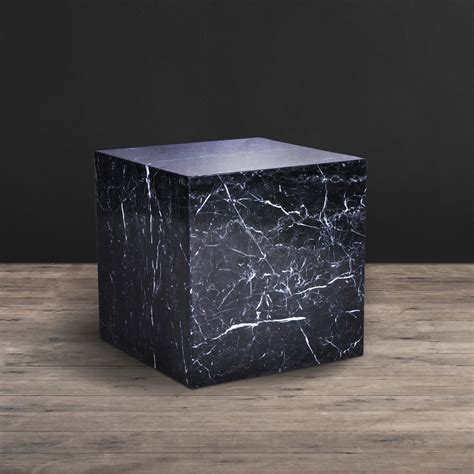 Timothy Oulton Marble Cube Side Table Stocktons Designer Furniture