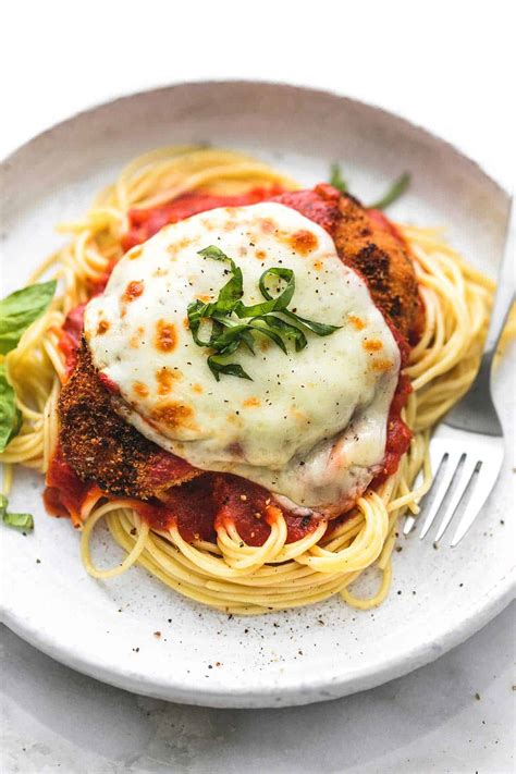 Healthy Baked Chicken Parmesan Creme De La Crumb