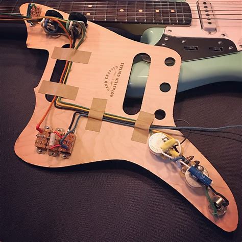 This is a fender jaguar custom build that i worked on in conjunction with fellow forumite jim93 on offsetguitars.com. NEW Rothstein Prewired Fender JAGUAR Wiring 1962 Vintage | Reverb