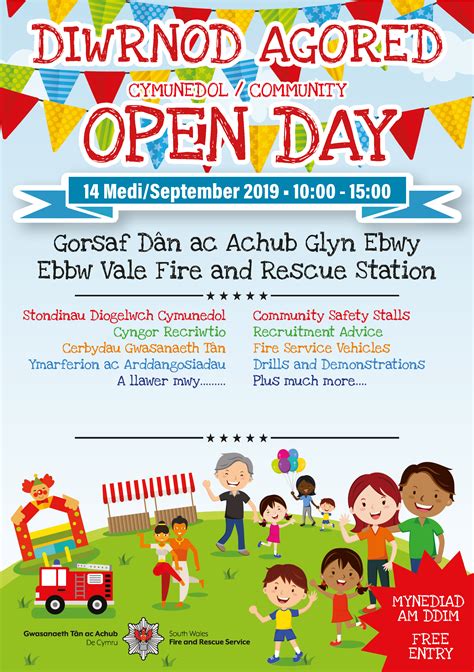 3373 Ebbw Vale Open Day Poster South Wales Fire And Rescue Service