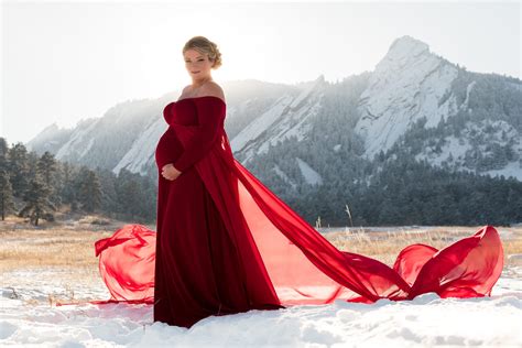 Winter Wonderland Maternity Shoot Maternity Photography Chautauqua