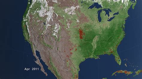 Nasa A Look Back At A Decade Of Fires