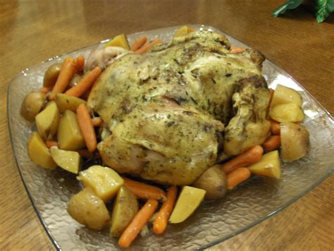 Diab2cook Fall Off The Bone Herb And Spice Crock Pot Chicken W Carrots