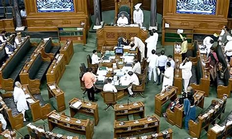 Lok Sabha Adjourned For The Day After Passage Of Two Bills Amid Protests Over Manipur Issue