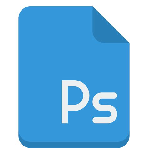 Photoshop, file icon - Free download on Iconfinder gambar png
