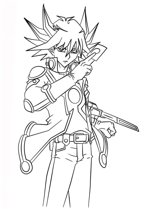Yu gi oh coloring page 15. Free Printable Yugioh Coloring Pages For Kids