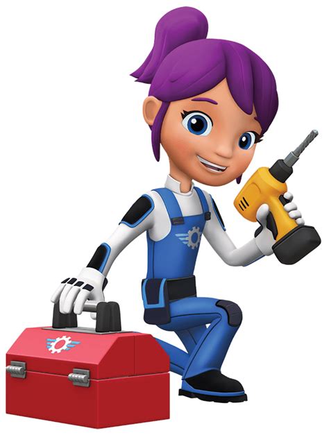 Blaze And The Monster Machines Gabby With Toolbox PNG Transparente