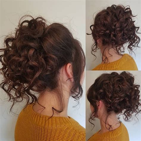 Quick And Easy Updos For Curly Hair